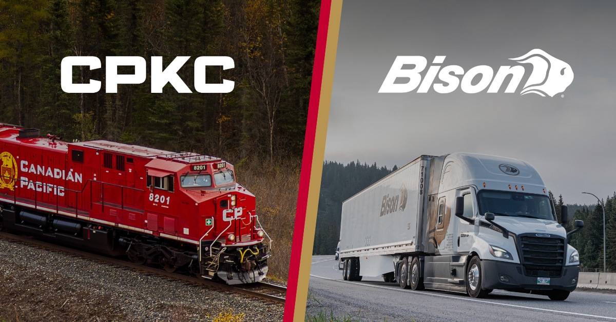 Featured image for “Bison Signs Landmark Agreement With Canadian Pacific Kansas City (CPKC)”